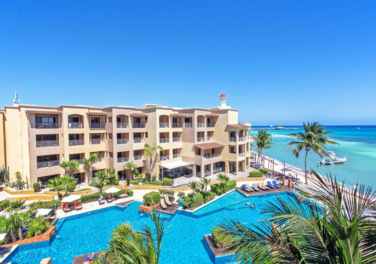 Condo Surf 405 - Luxury Oceanview Beachfront 3 Bedroom With Gym - At El Faro Condos Playa del Carmen Zewnętrze zdjęcie
